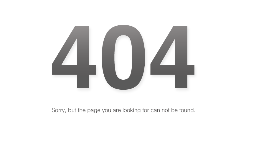 Page not found
